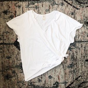 We the Free | Free People side tie T-Shirt